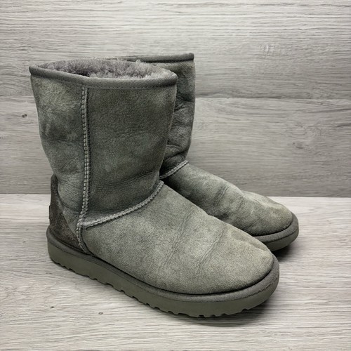 Ugg womens gray suede - womens,